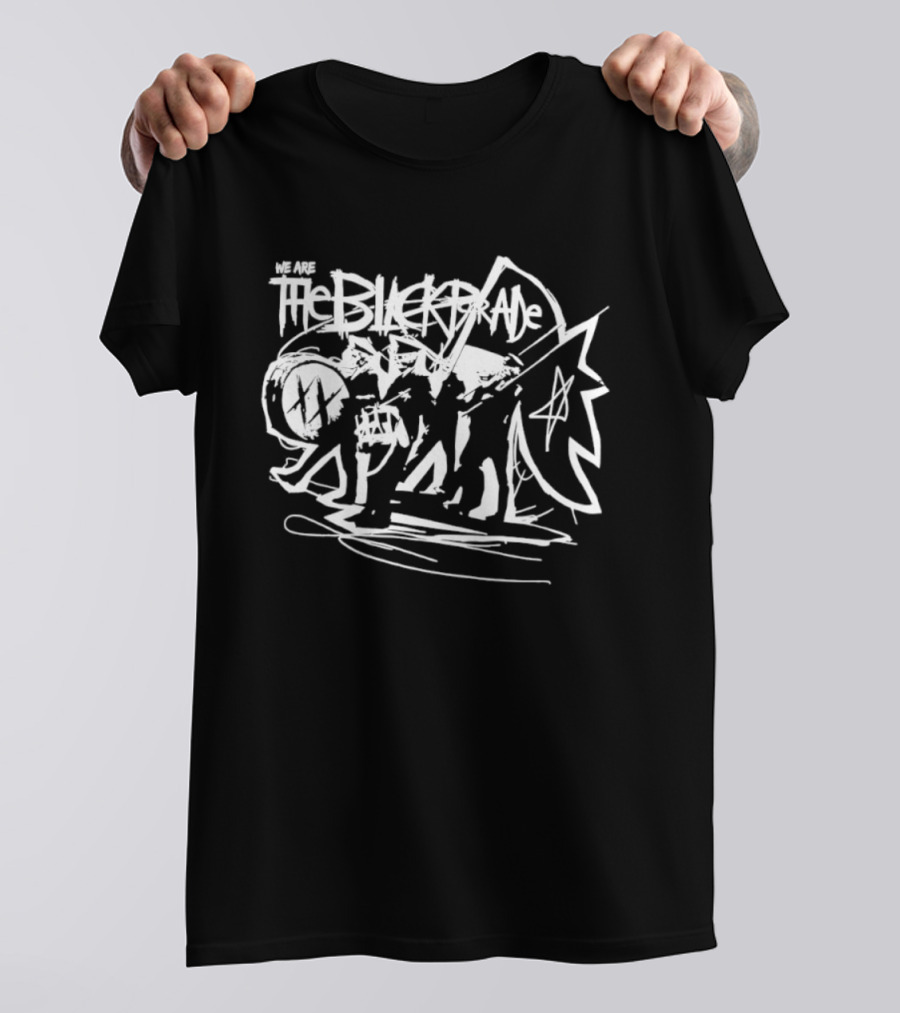 We Are The Black Parade My Chemical Romance Sketch T-Shirt