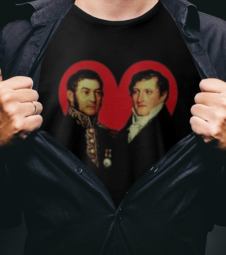 Indastudio Store Belgrano San Martin Heart T-Shirt