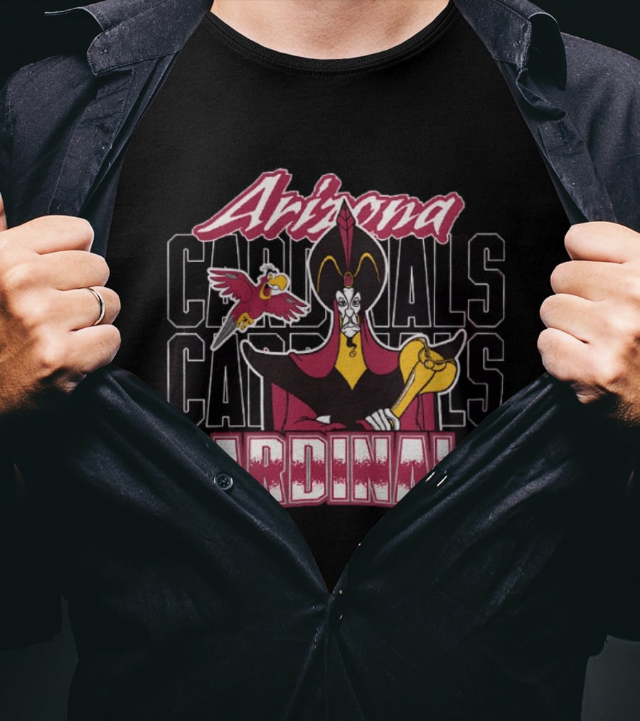 Arizona Cardinals Jafar Iago Disney T-Shirt