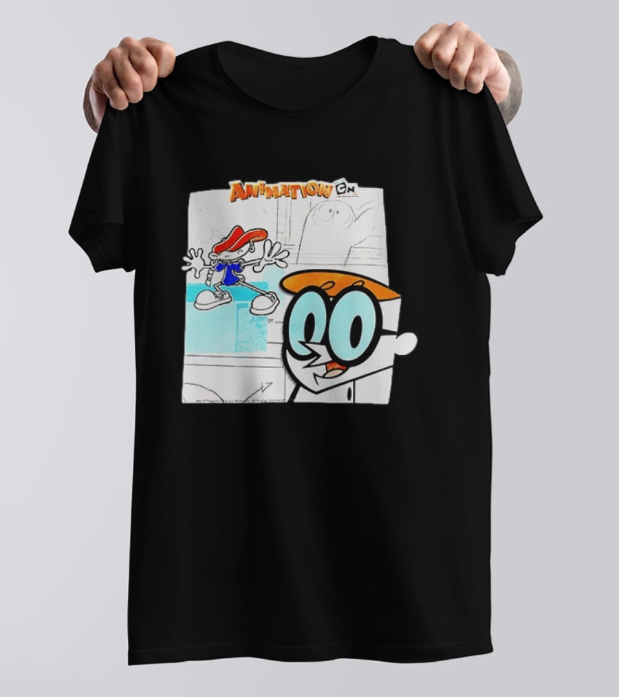 Numbuh 3 Code Name Next Door Dexter Dexter Laboratory Cartoon Network Animation T-Shirt