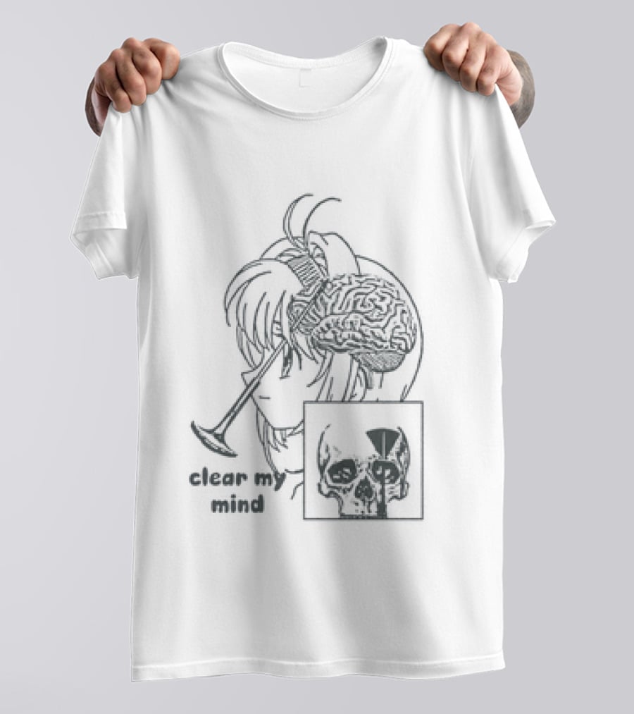 Sakura Clear My Mind Anime Aesthetic Manga Japan Blossom T-Shirt