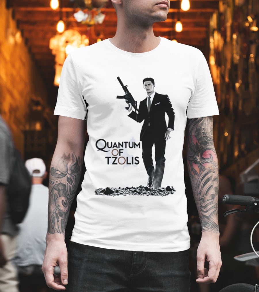Christos Tzolis Quantum Of Tzolis Soccer Fusion T-Shirt