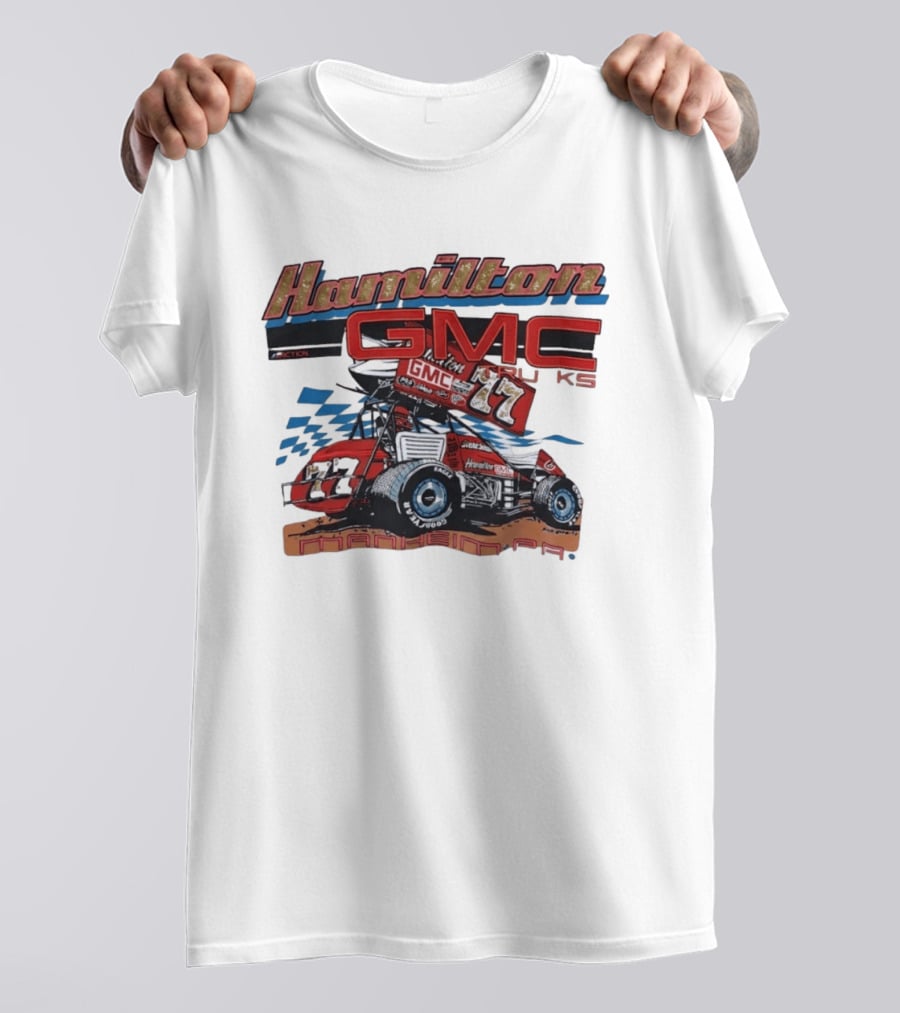 Hamilton GMC Trucks 77 Sprint Car Racing Manheim PA T-Shirt