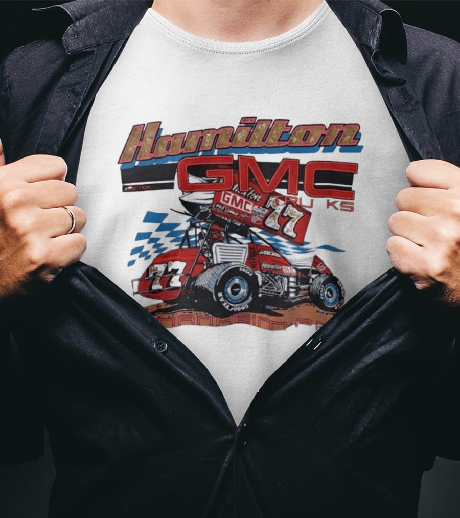 Hamilton GMC Trucks 77 Sprint Car Racing Manheim PA T-Shirt