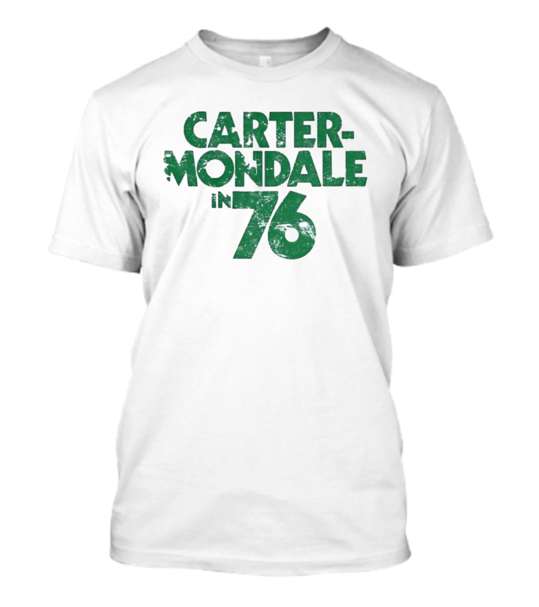 Carter Mondale In 76 Distressed Campaign T-Shirt