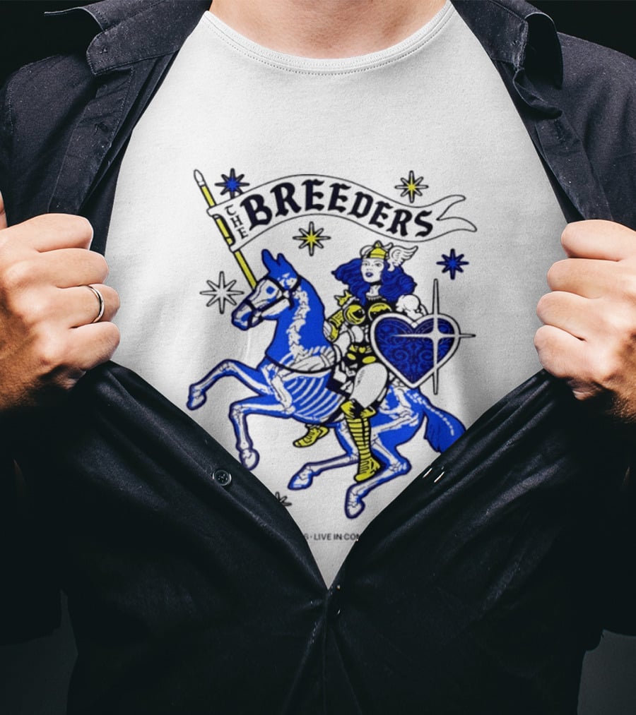 Saturday August 22 2026 The Breeders Live In Concert With Special Guest Imperial Teen T-Shirt