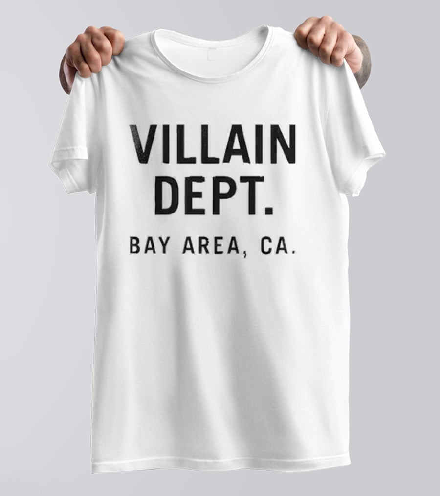 Free Blocked The Commissary Villain Dept Bay Area CA T-Shirt