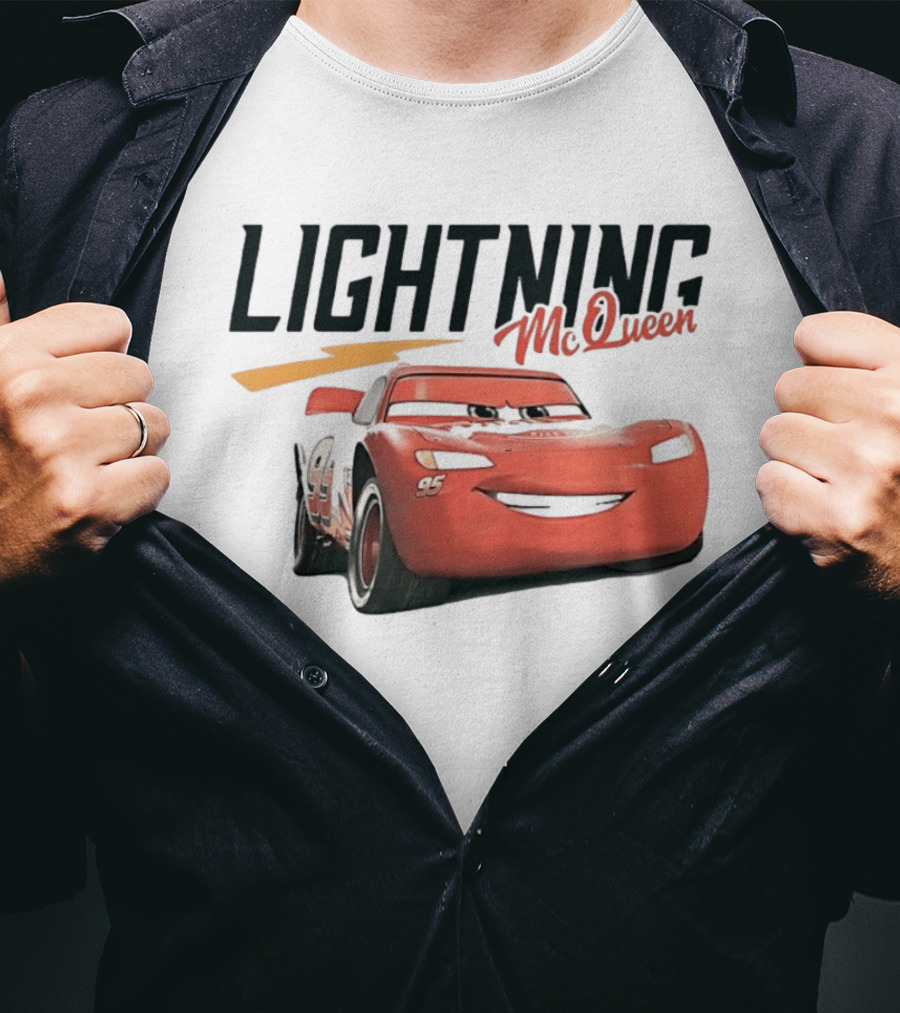 Lightning McQueen 95 Custom Built Piston Cup Racer T-Shirt