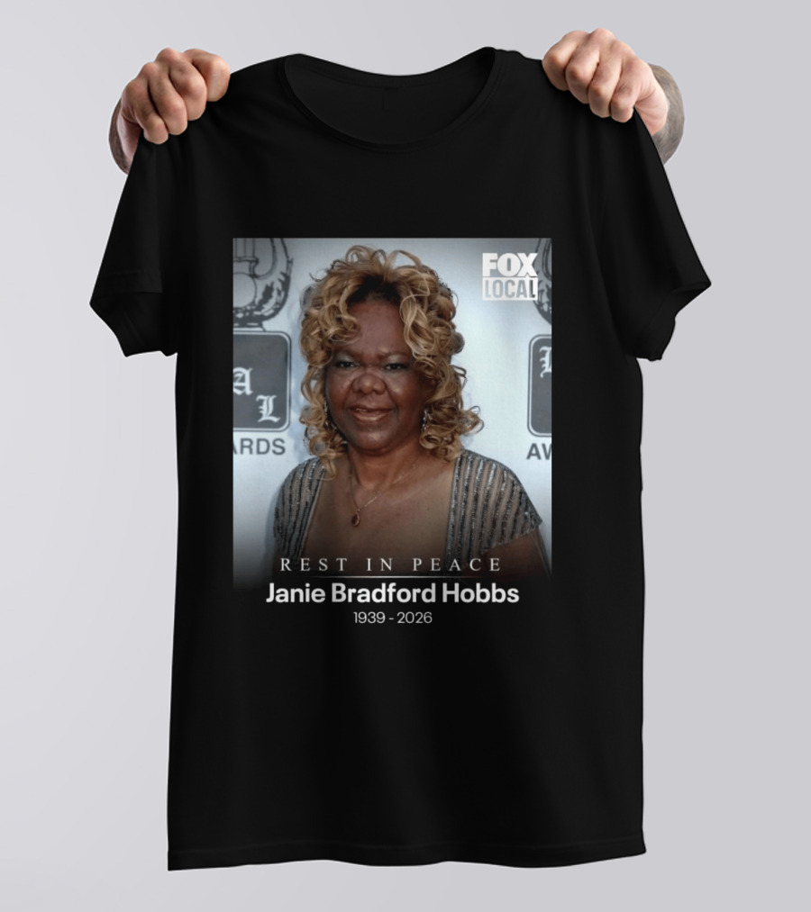 Rest In Peace Janie Bradford Hobbs 1939 2026 T-Shirt