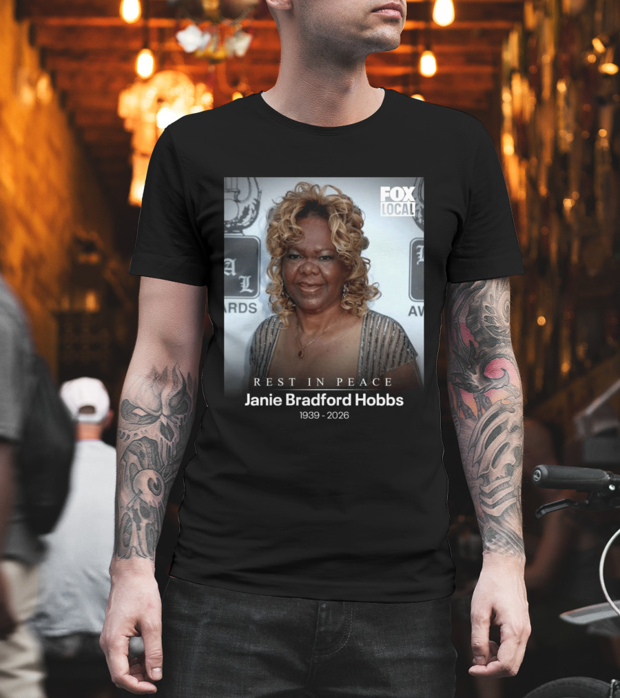 Rest In Peace Janie Bradford Hobbs 1939 2026 T-Shirt