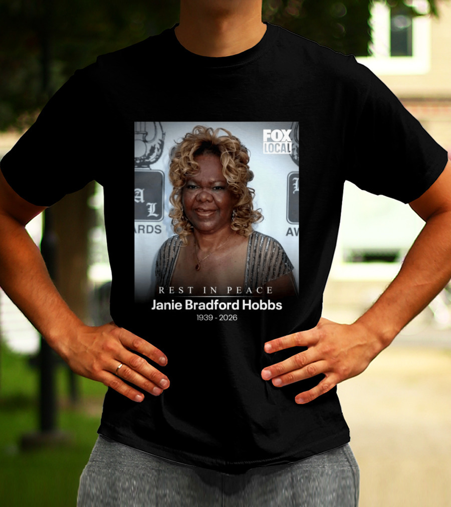 Rest In Peace Janie Bradford Hobbs 1939 2026 T-Shirt