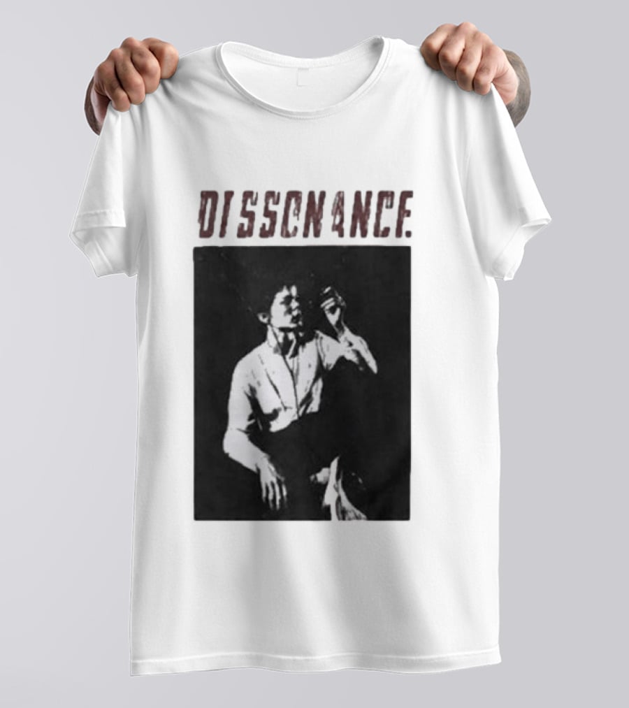 BTS V Taehyung Dissonance Black And White T-Shirt