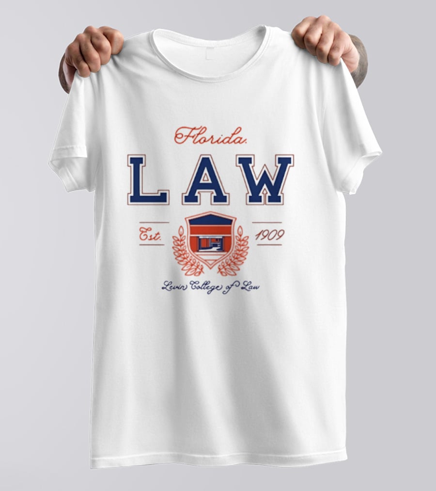 Florida Levin College Of Law Est 1909 Gators T-Shirt