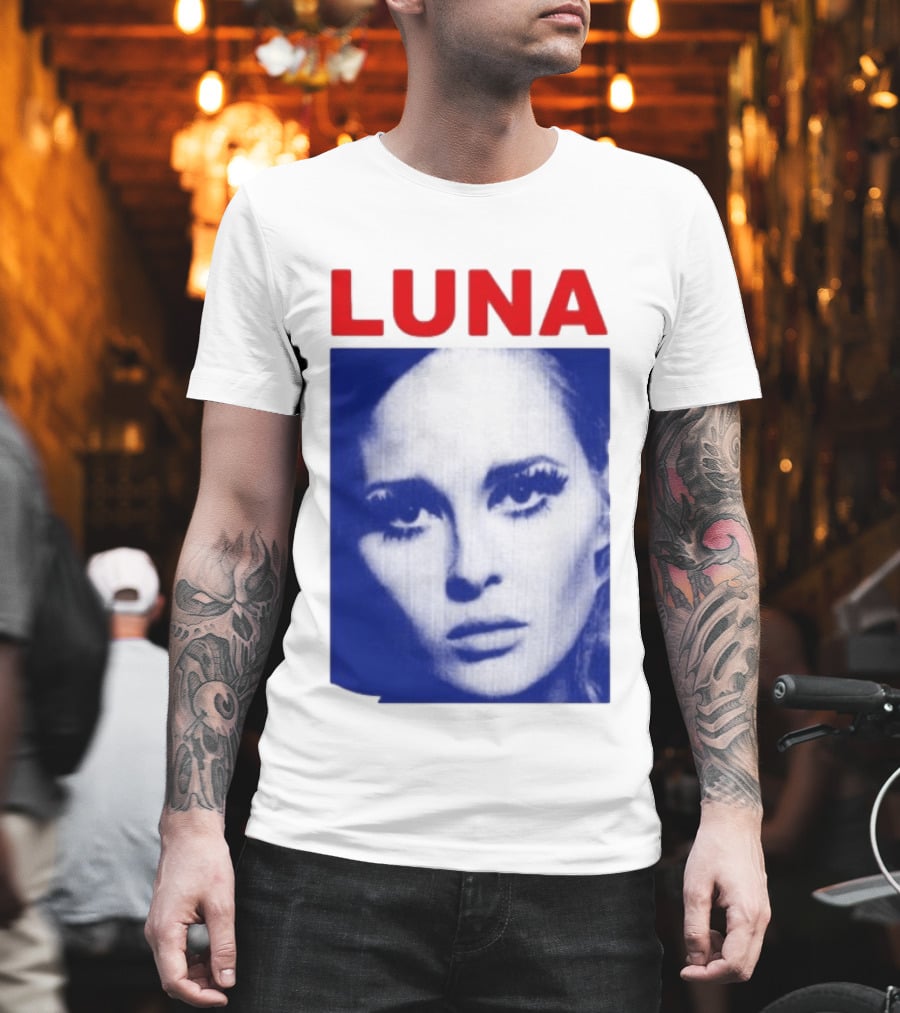 Luna Faye Retro Portrait Image T-Shirt