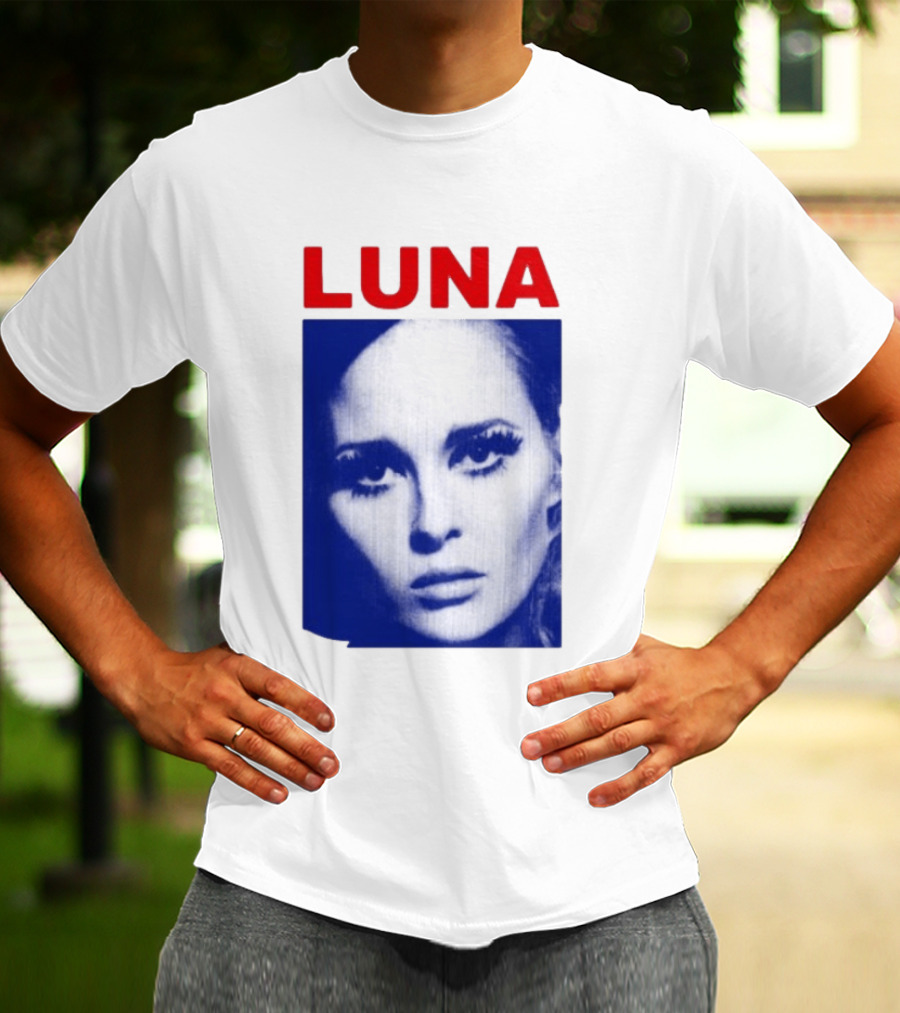 Luna Faye Retro Portrait Image T-Shirt