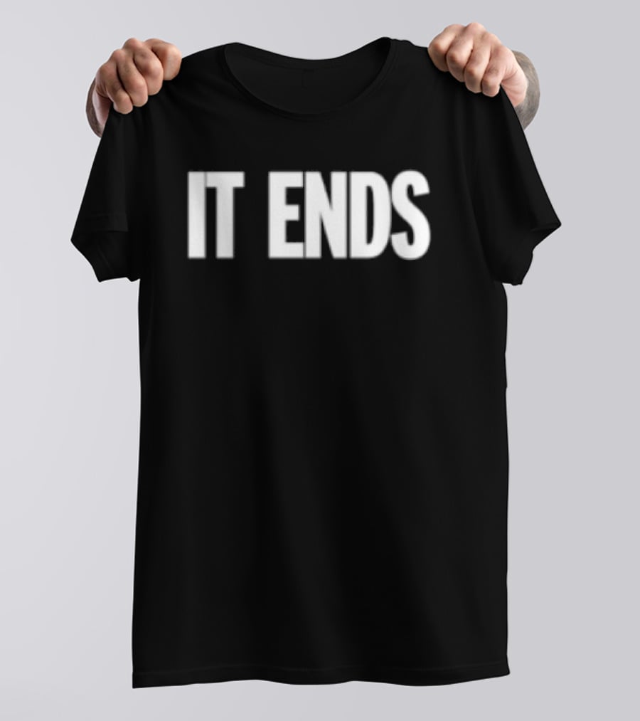 Neon Store It Ends Reflective Ink T-Shirt