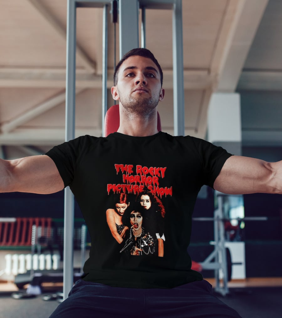 The Rocky Horror Picture Show Dr Frank N Furter Columbia Magenta T-Shirt
