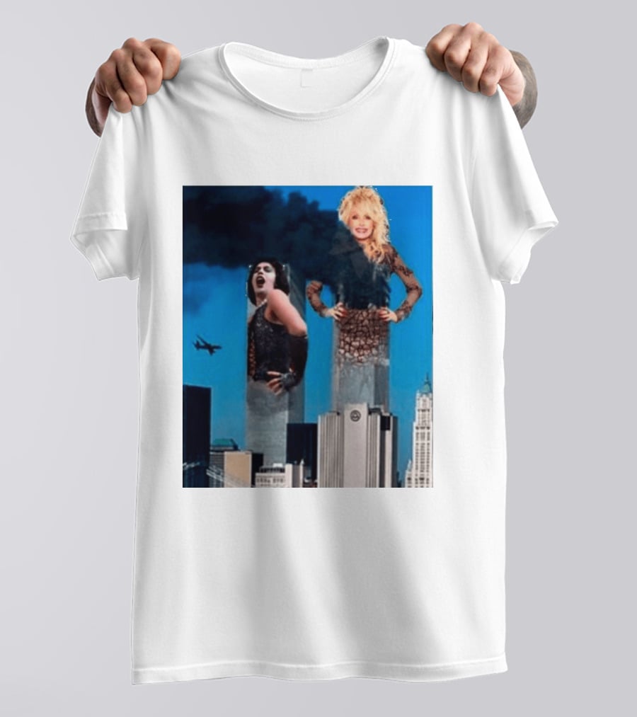 Tim Curry Dolly Parton Twin Towers 9 11 T-Shirt