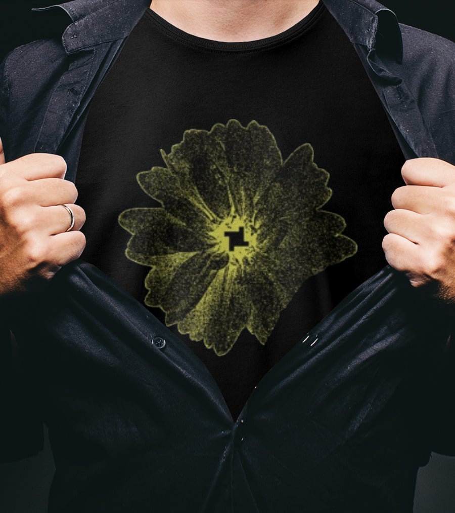 Fabric Records Store Fabric Presents Mount Kimbie Yellow Flower T-Shirt