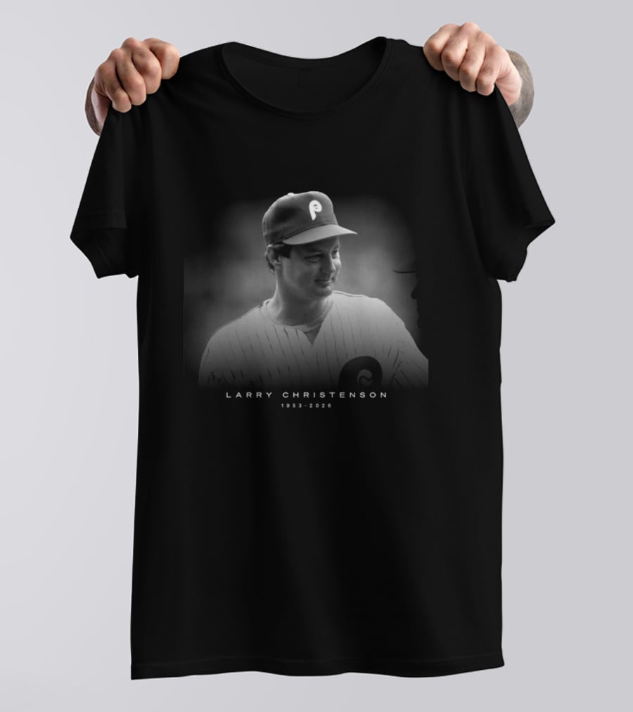 Larry Christenson 1953 2026 Phillies Baseball T-Shirt