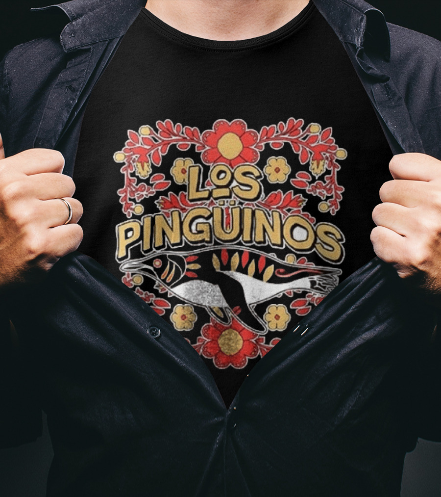 Los Pinguinos Floral Rome Emperors T-Shirt