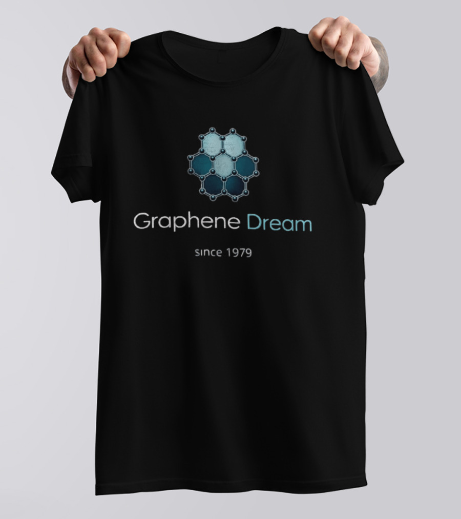 Graphene Dream Since 1979 Molecular Honeycomb Scientific Research Material T-Shirt