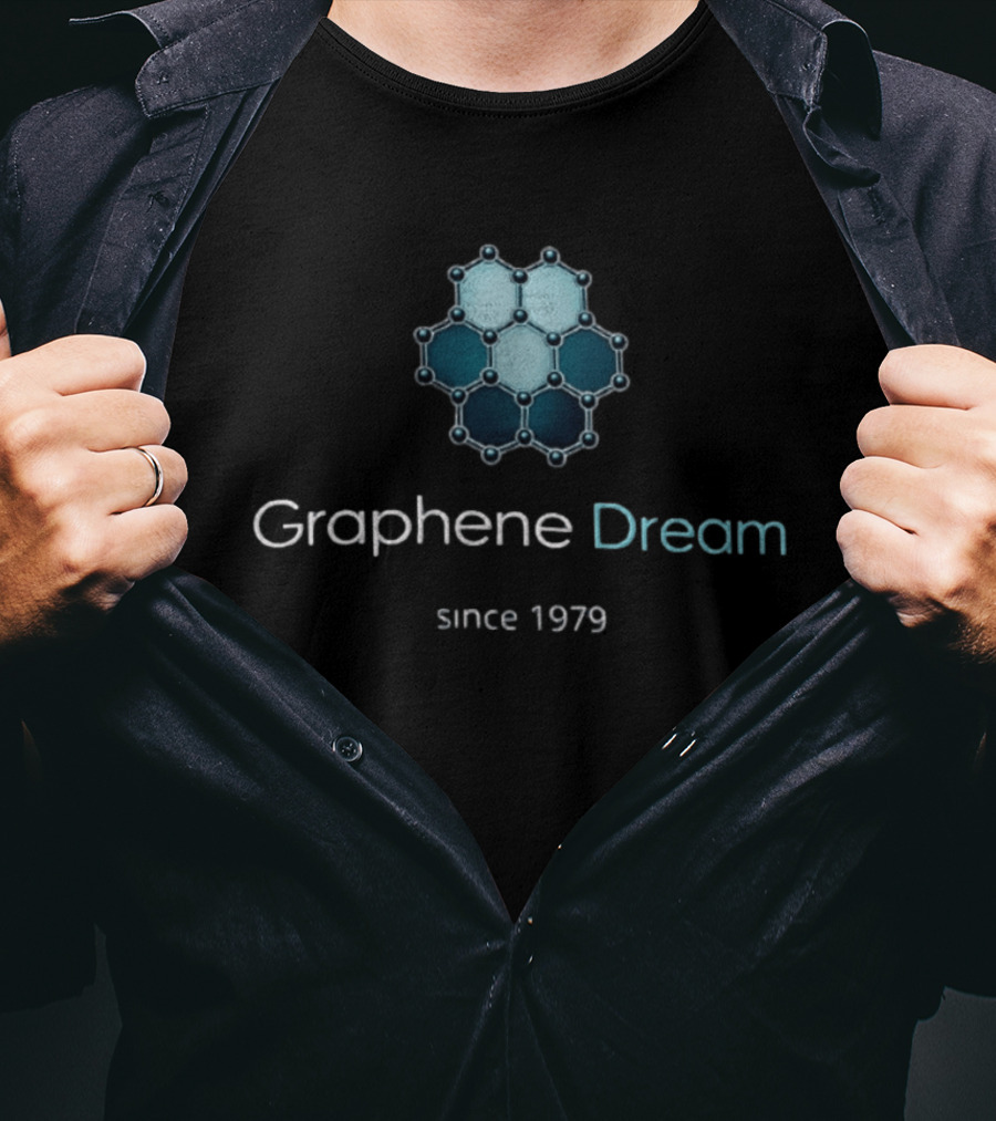 Graphene Dream Since 1979 Molecular Honeycomb Scientific Research Material T-Shirt