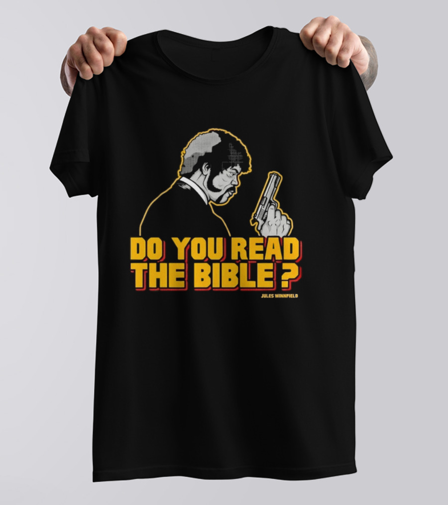 Jules Winnfield Do You Read The Bible Pulp Fiction T-Shirt