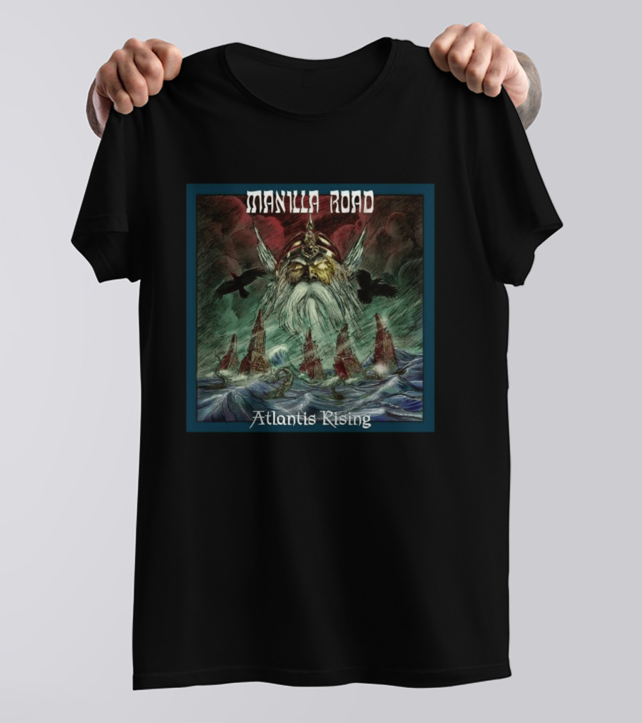 Manilla Road Atlantis Rising Norse Mythology T-Shirt