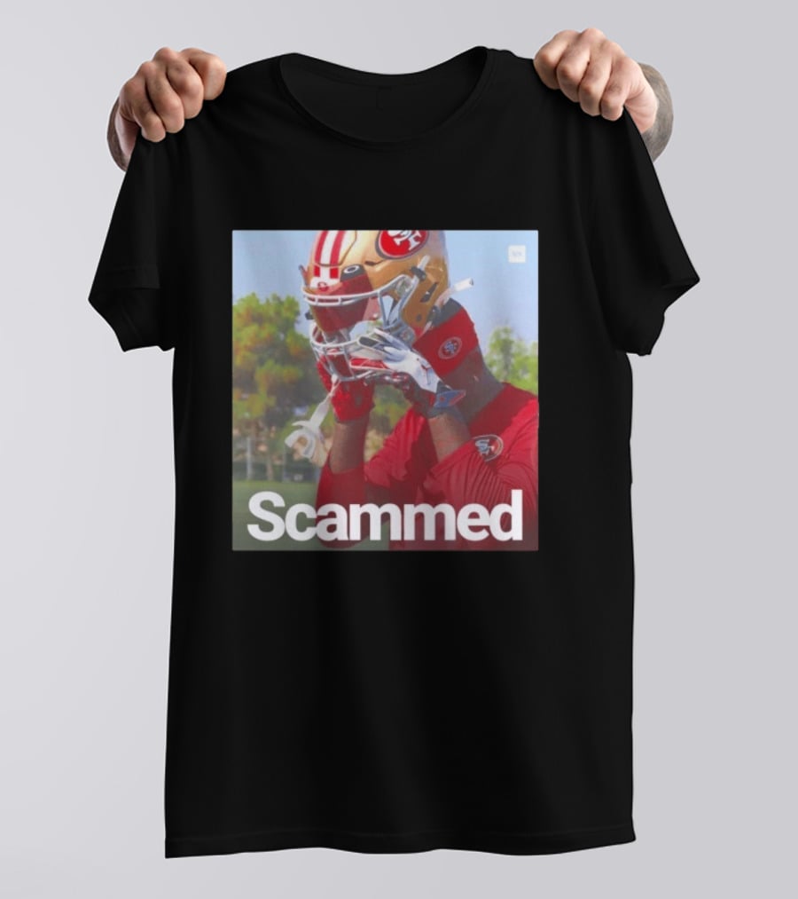 Scammed Daejon Love Fake 49ers Football T-Shirt