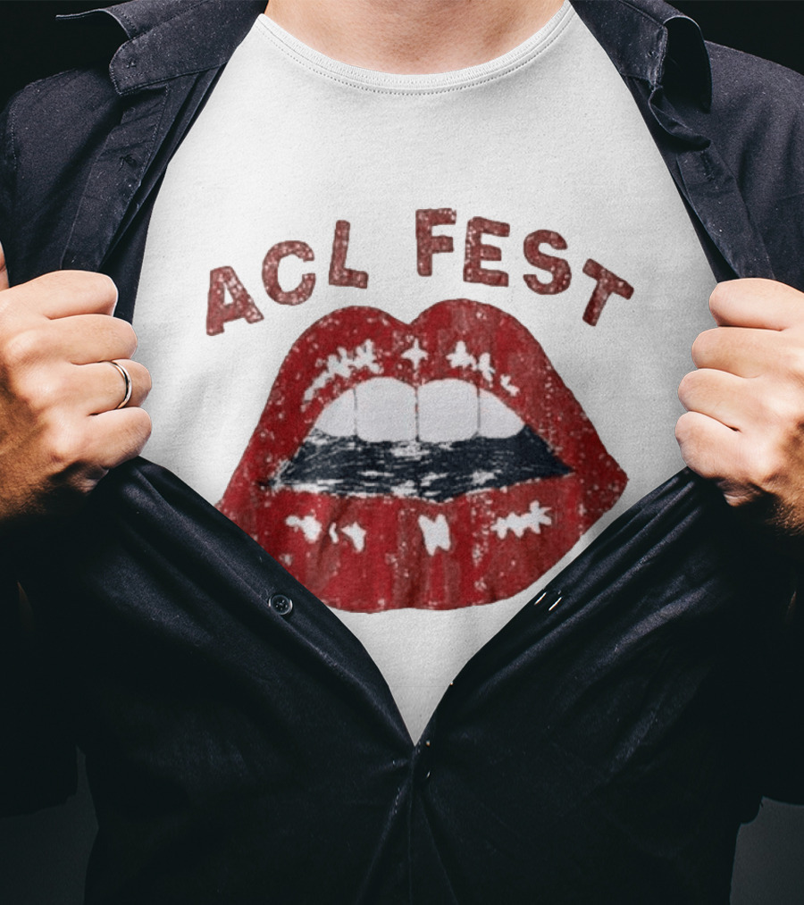 ACL Austin City Limits Fest 2026 Imogene X Willie Lips Lineup T-Shirt