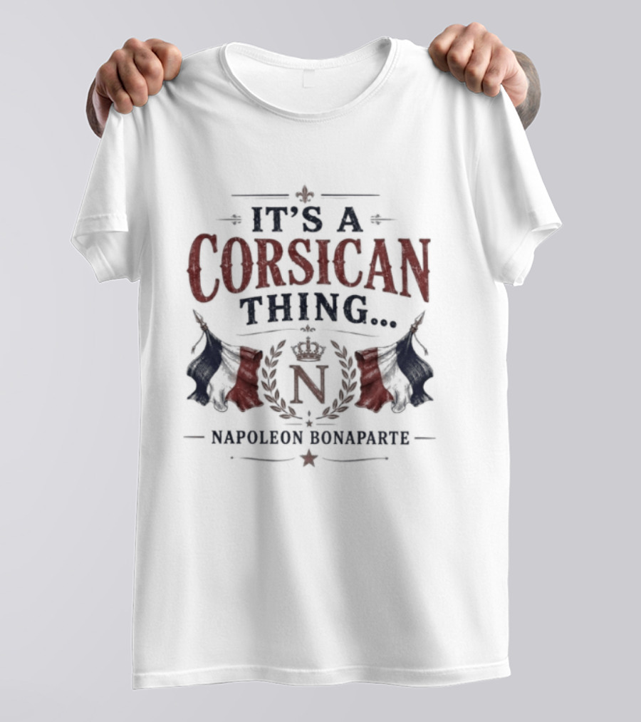 It's A Corsican Thing Napoleon Bonaparte T-Shirt