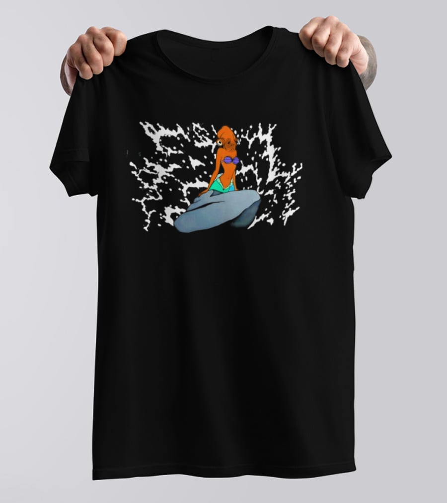 Admiral Ackbar Mermaid Star Wars Mashup T-Shirt