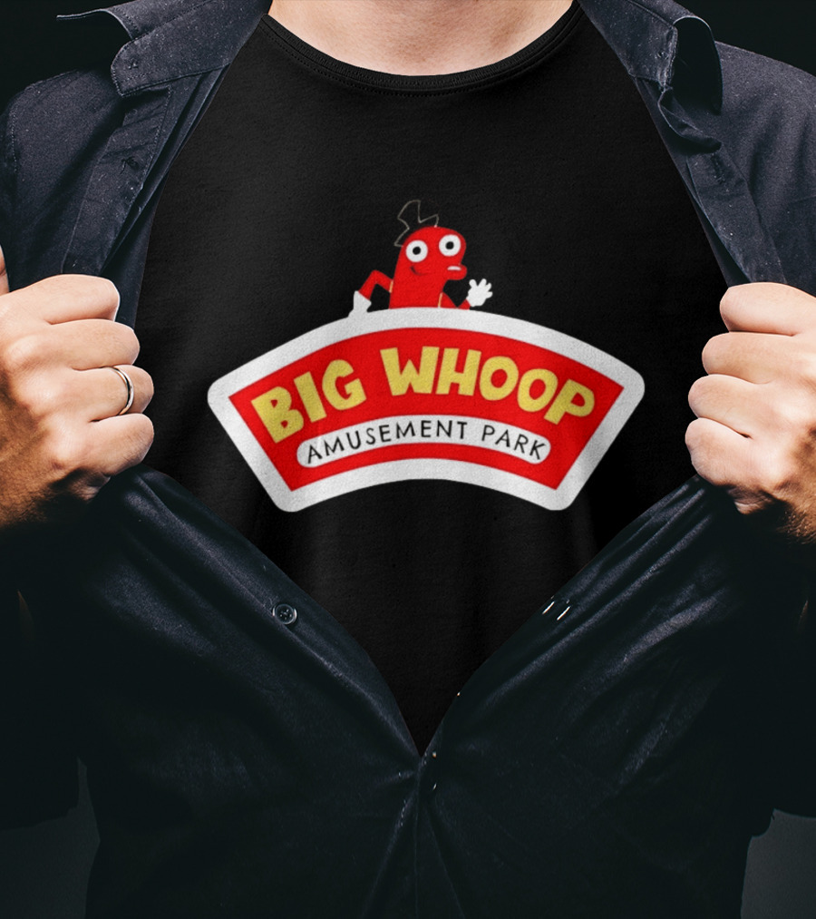 Big Whoop Amusement Park Secret Of Monkey Island T-Shirt