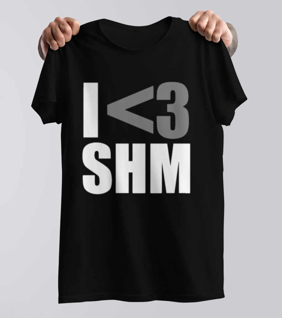 I Love Swedish House Mafia SHM Enthusiast Black T-Shirt
