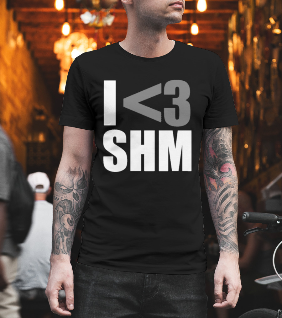I Love Swedish House Mafia SHM Enthusiast Black T-Shirt