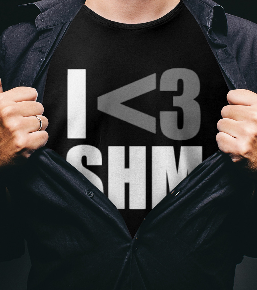 I Love Swedish House Mafia SHM Enthusiast Black T-Shirt