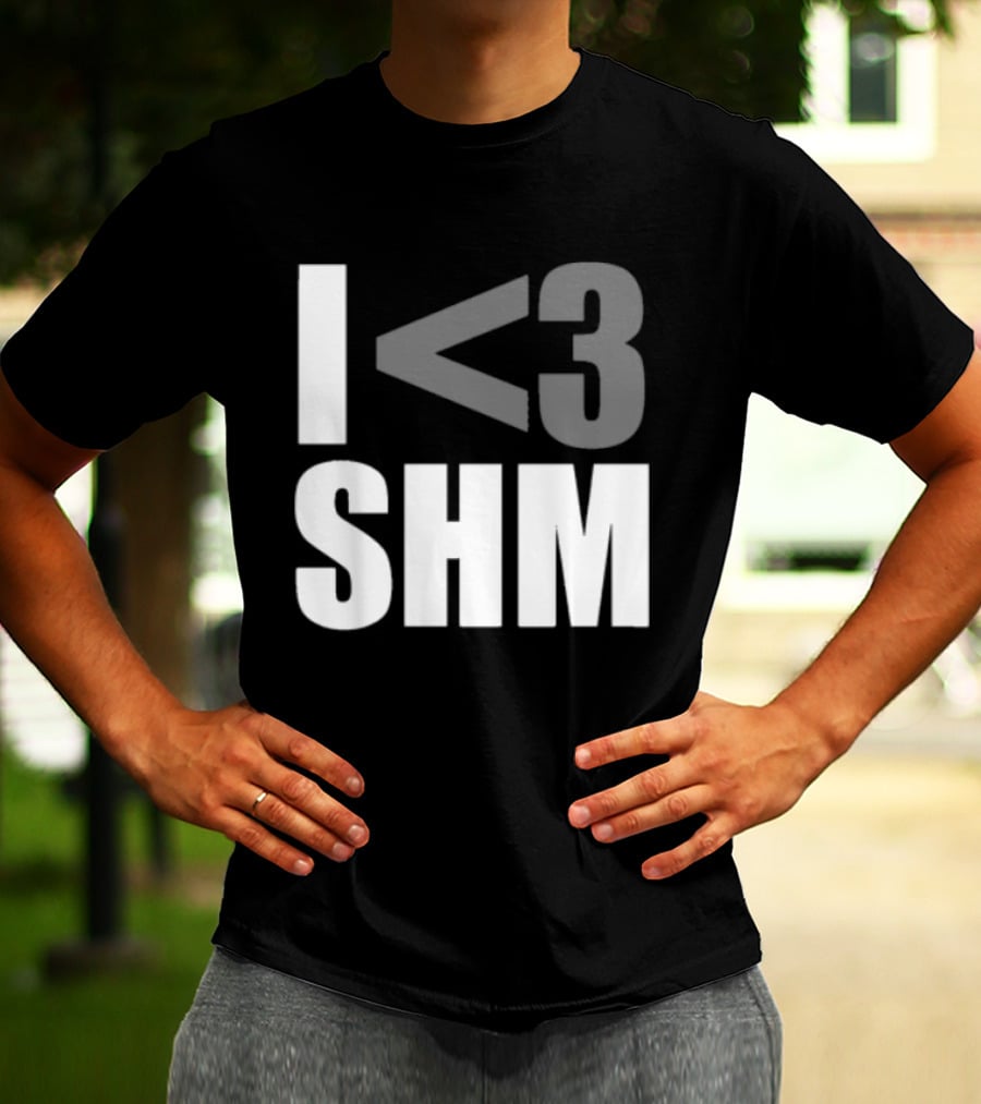 I Love Swedish House Mafia SHM Enthusiast Black T-Shirt