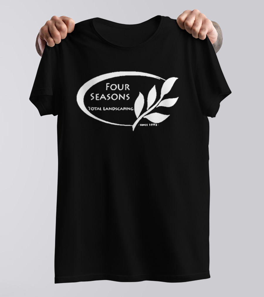 Four Seasons Total Landscaping Since 1992 Leaf T-Shirt