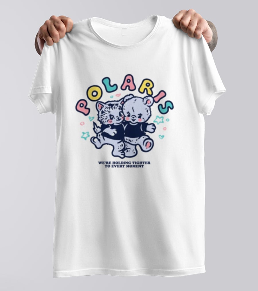 POLARIS Armada Store Cute Bear And Kitten T-Shirt