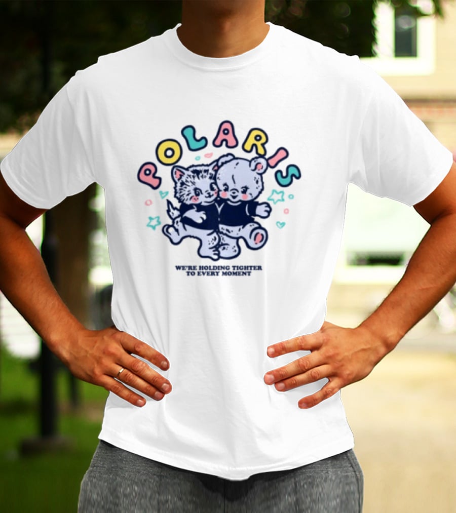 POLARIS Armada Store Cute Bear And Kitten T-Shirt