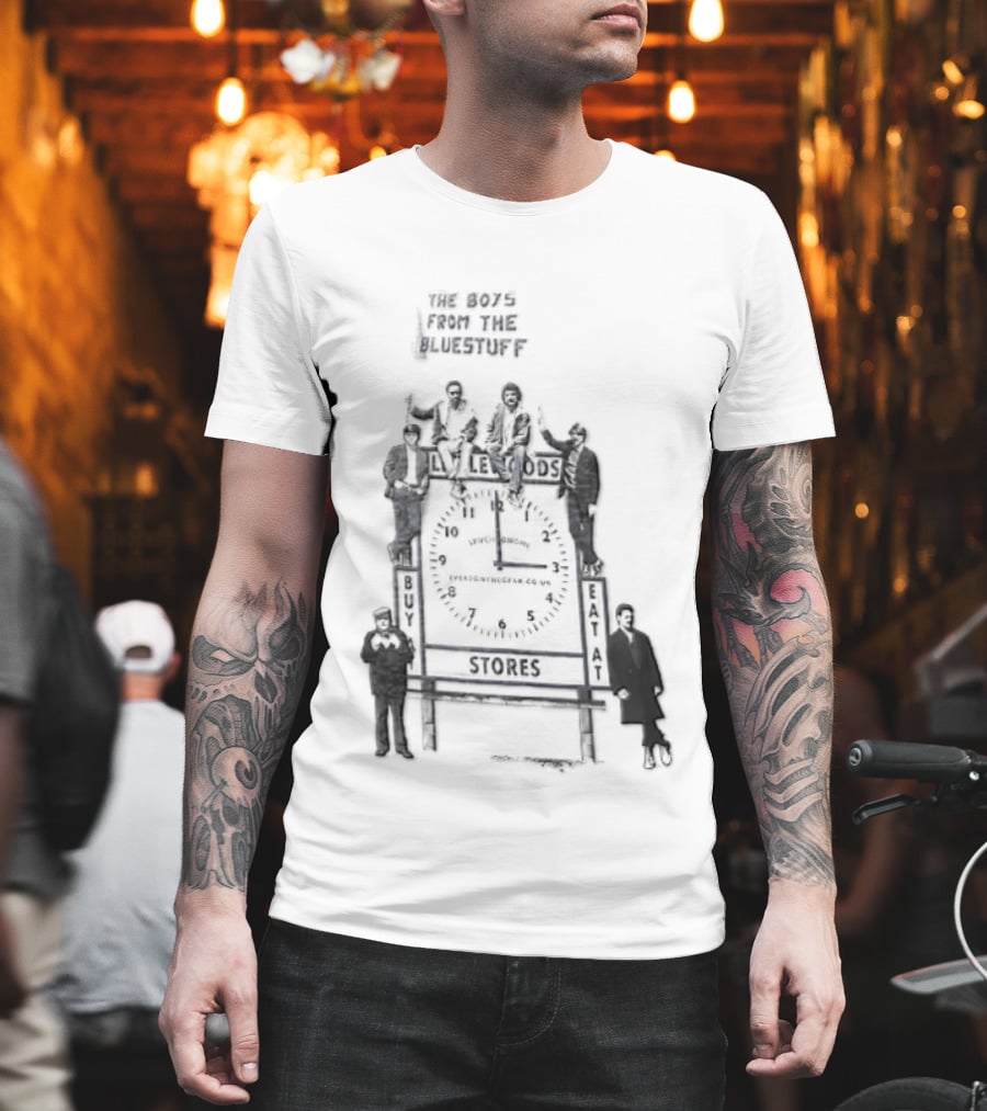 Everton FC Bernard Hill Yosser Hughes The Boys From Blue Stuff Men On 1985 T-Shirt