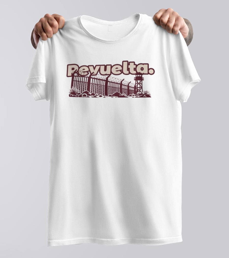 Peyuelta Prison Fence Barbed Wire Tower T-Shirt