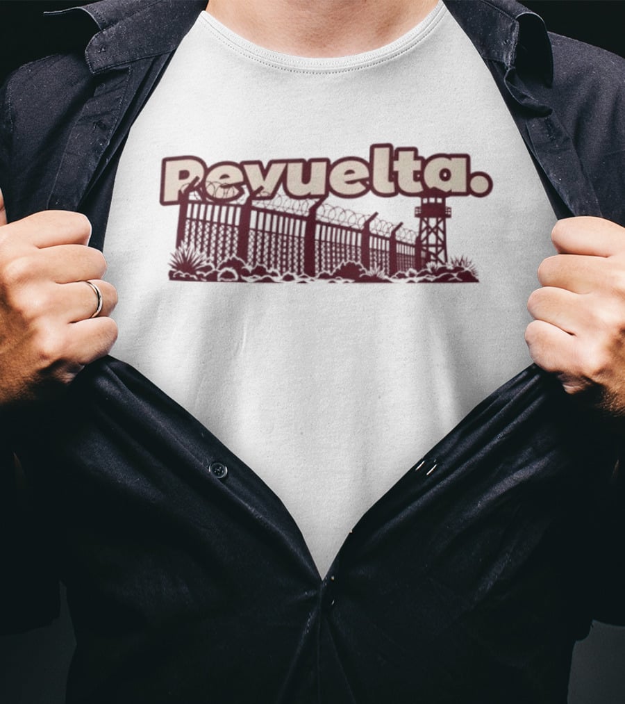 Peyuelta Prison Fence Barbed Wire Tower T-Shirt