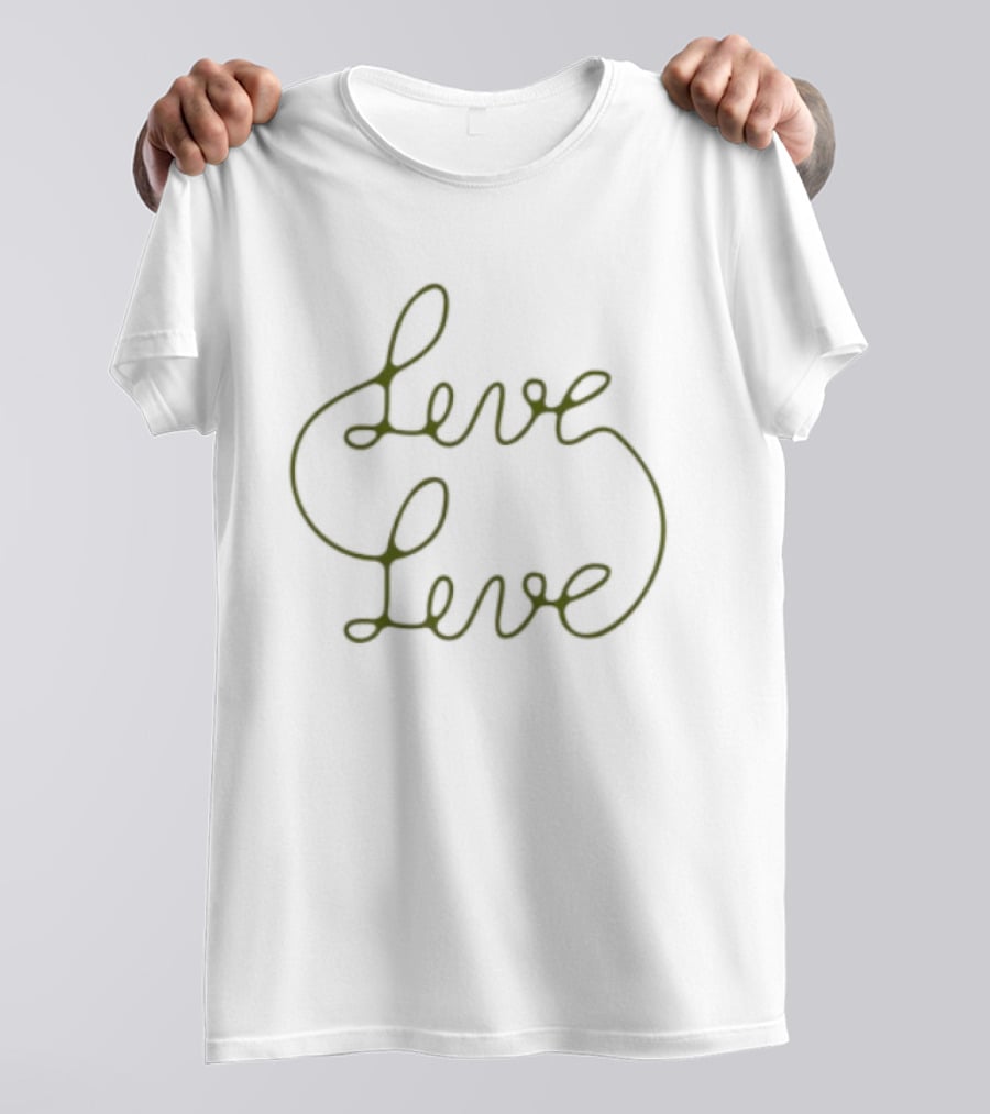 Seek Discomfort Store Leve Leve Script T-Shirt
