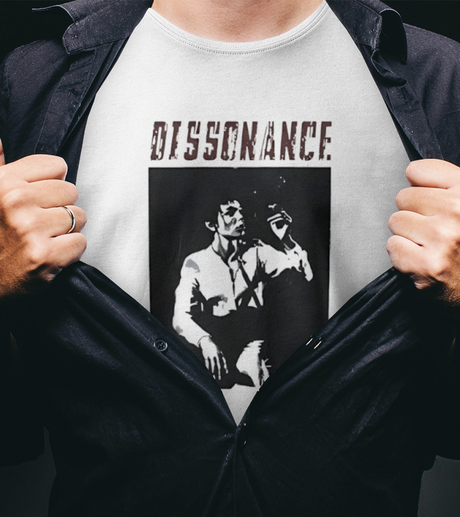 Dissonance Bruce Lee Distressed T-Shirt