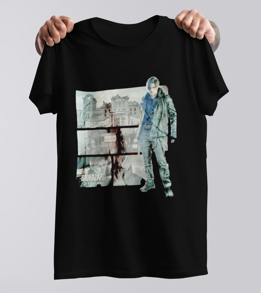 Leon S Kennedy Biohazard Requiem Raccoon City Survival Horror Game Series T-Shirt