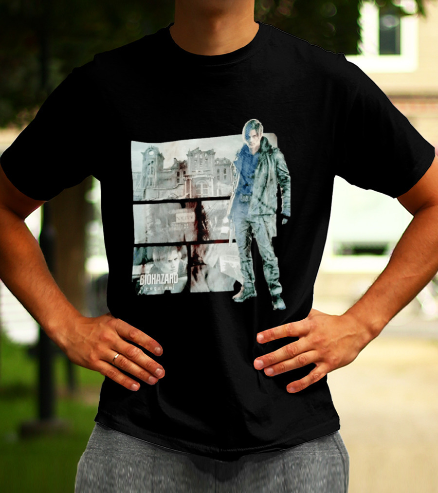 Leon S Kennedy Biohazard Requiem Raccoon City Survival Horror Game Series T-Shirt