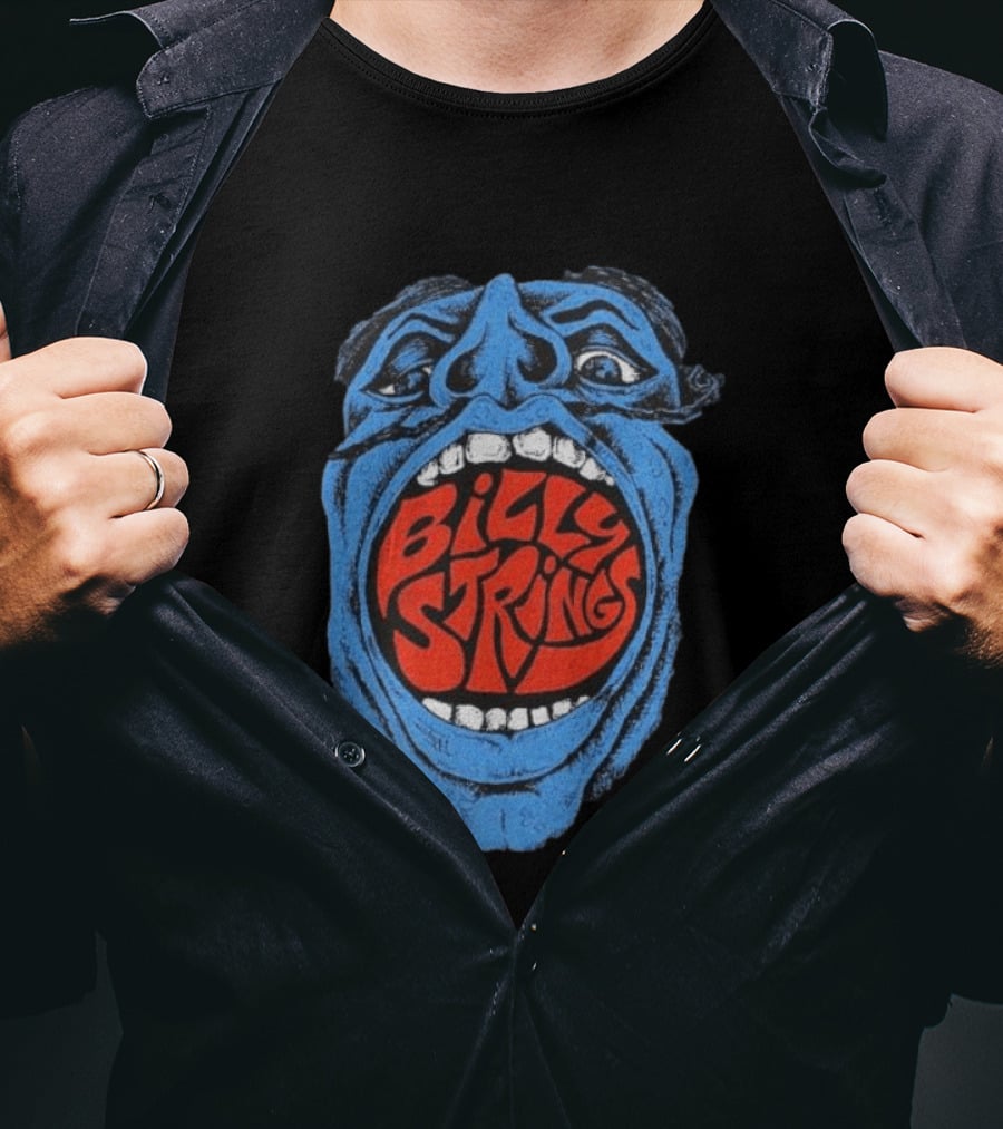 Billy Strings Ionia Freak Fair 2026 Big Face I'm A Freak For Bluegrass T-Shirt