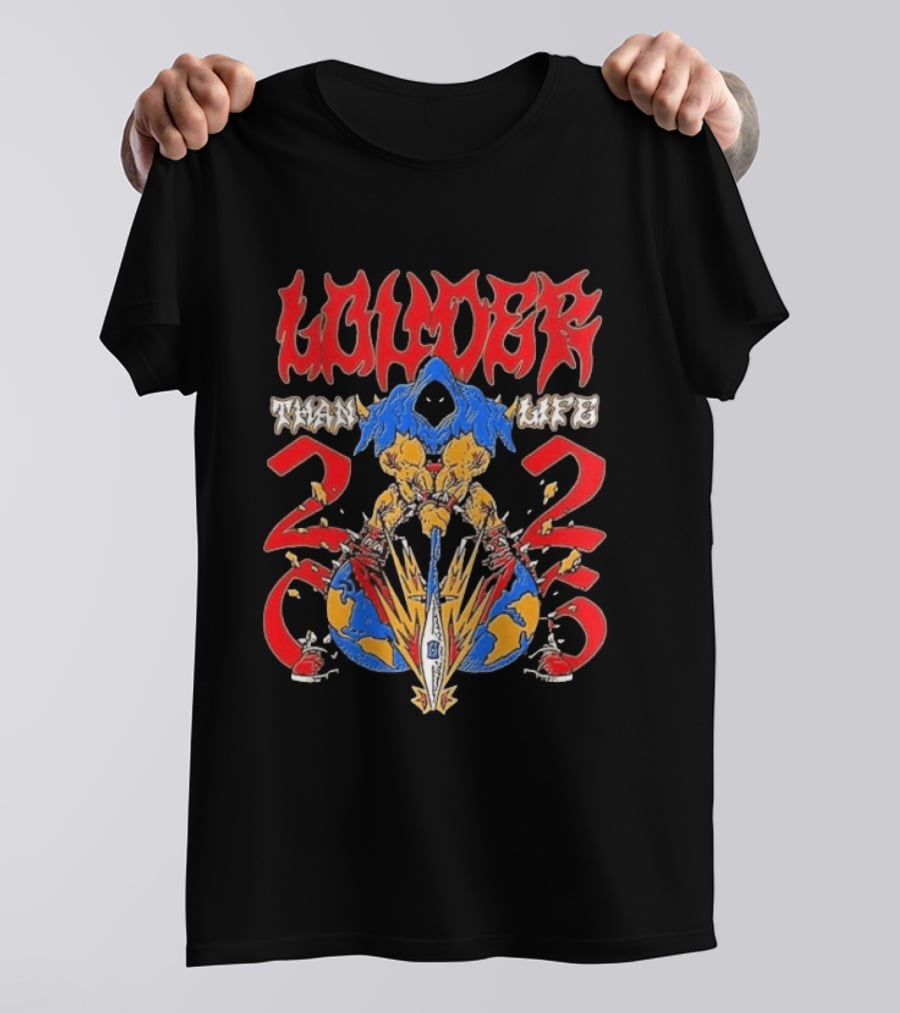 Louder Than Life 2026 Explosion And Globe Imagery Festival Louisville KY September 17 20 T-Shirt